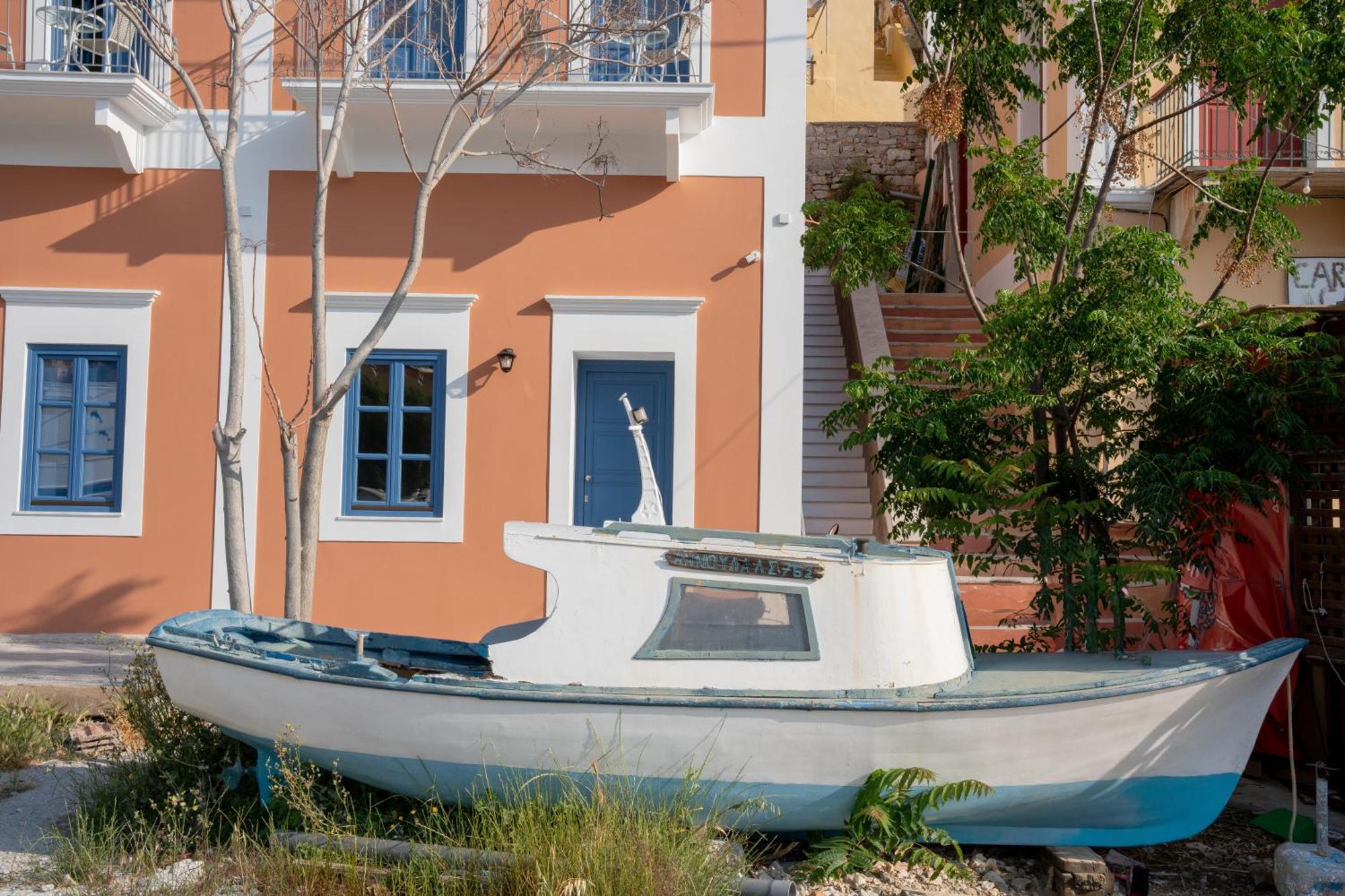 Porto Harani Seaside Apartments Szími Kültér fotó