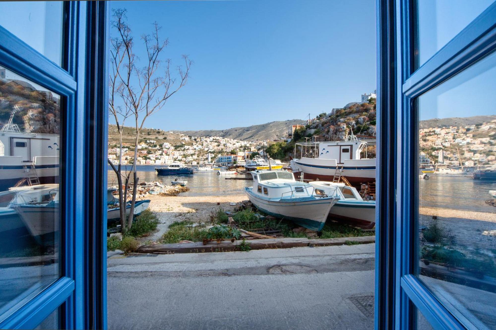 Porto Harani Seaside Apartments Szími Kültér fotó